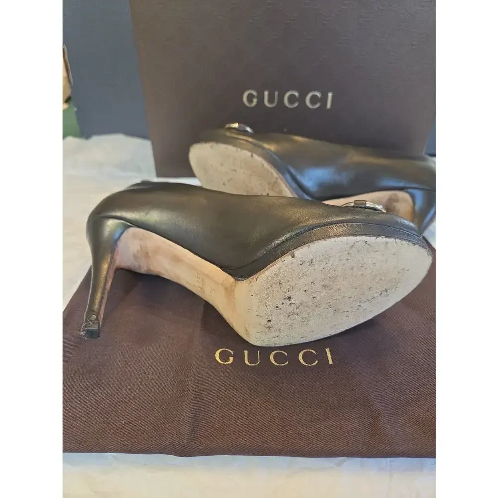 gucci heels 38.5